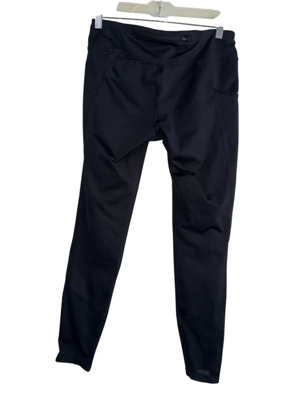 Nike Dri-Fit Black Activewear Leggings L Polyester/Spandex Mesh Panels Womens - Picture 7 of 12